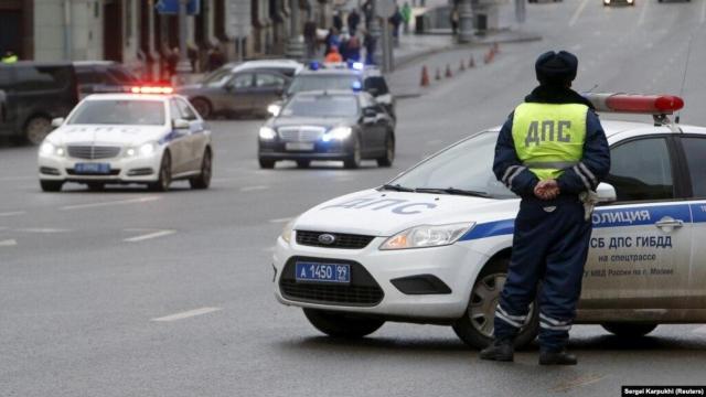 Un agente de la Policía de Siberia en una imagen de archivo.