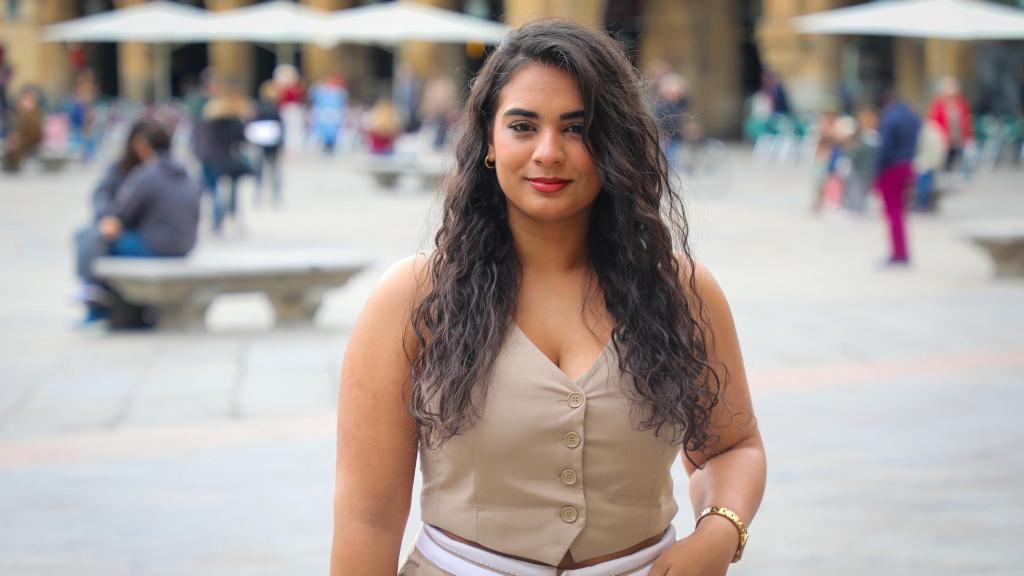 Alba Jiménez Navarro en una entrevista para EL ESPAÑOL de Castilla y León