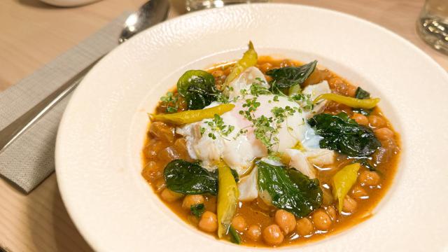 El potaje de vigilia de Casa Mortero.