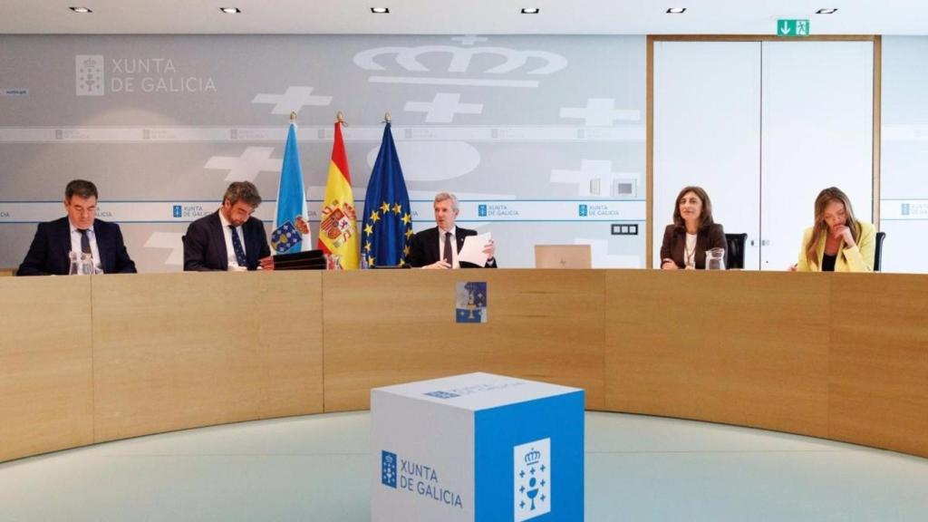 Imagen del Consello de este lunes.