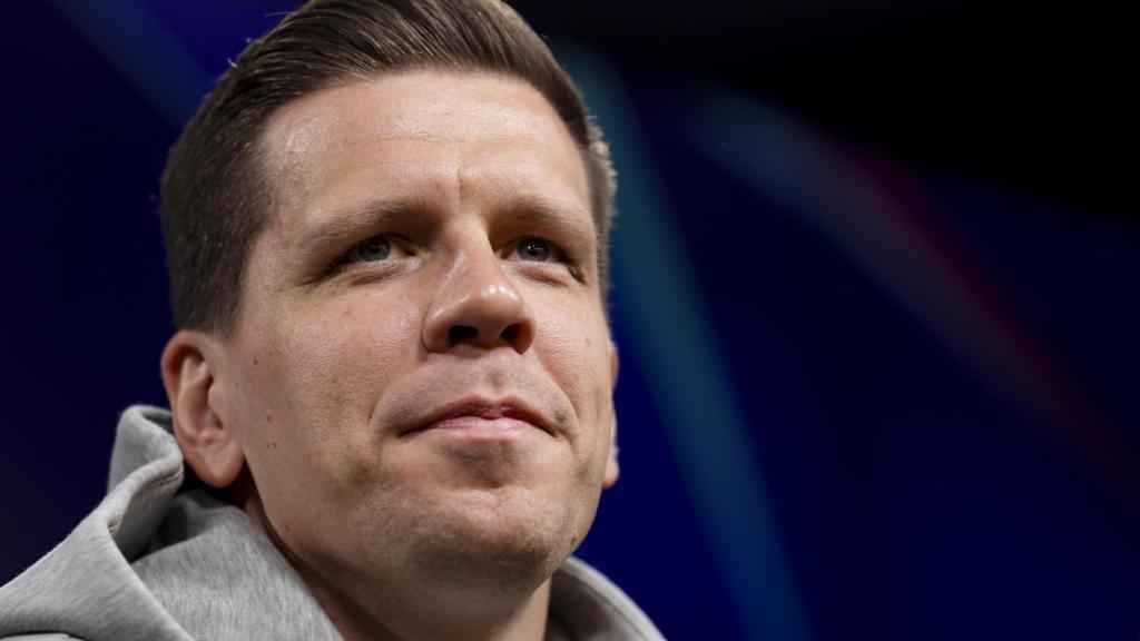 Szczesny, en rueda de prensa.