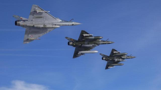 Cazas Mirage 2000 D RMV