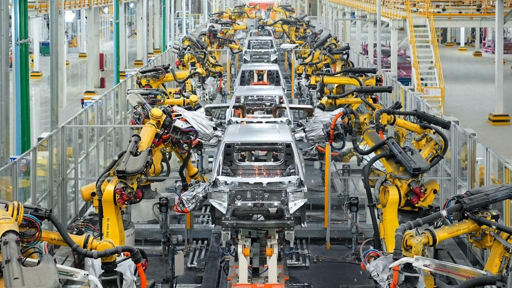 Fábrica de BYD en China