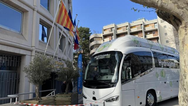 El autobús de hidrógeno de Irizar.