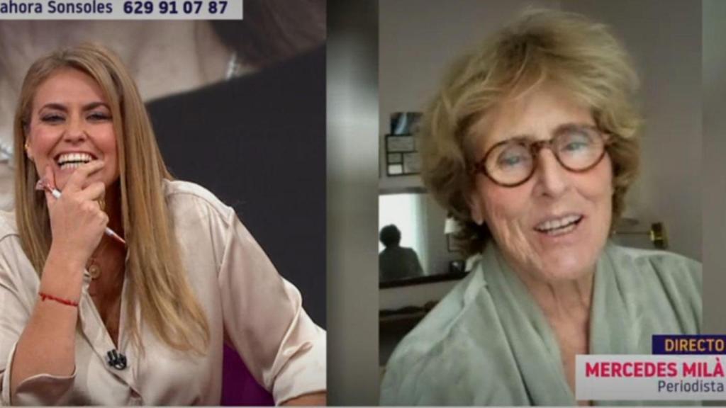 Pepa Romero y Merces Milá.