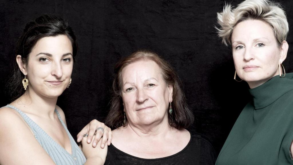 María Luisa Grau, Beatríz Lucea, fundadoras y, Marisa Vela, miembro de la junta Believe in Art