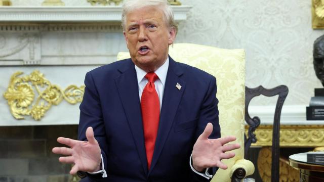 El presidente de Estados Unidos, Donald Trump.