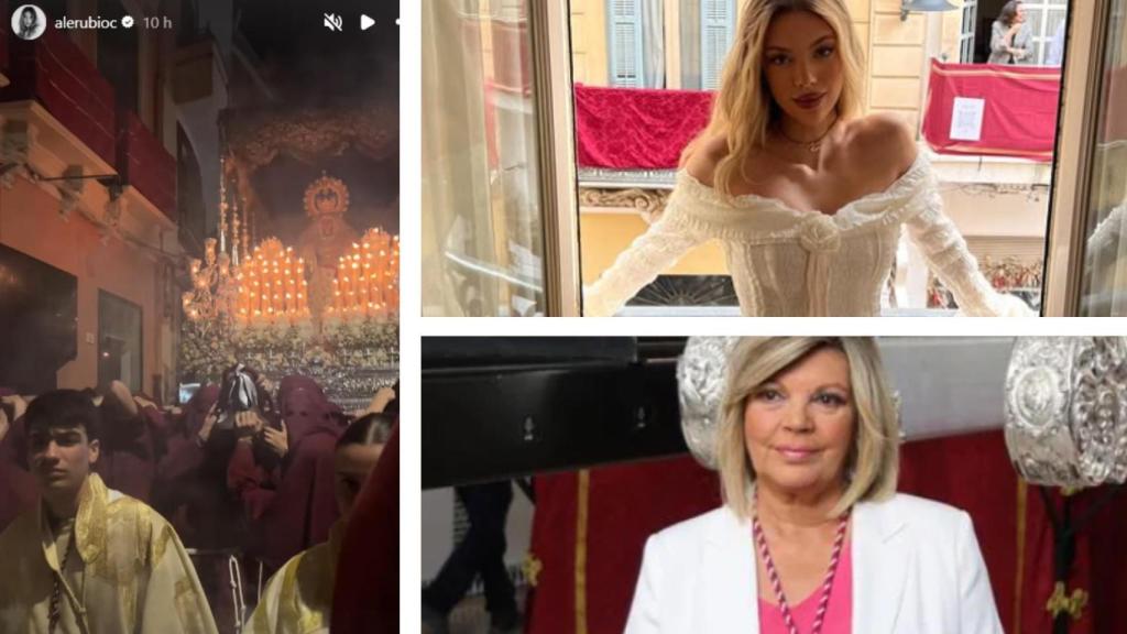 Imágenes de la familia Campos en Málaga