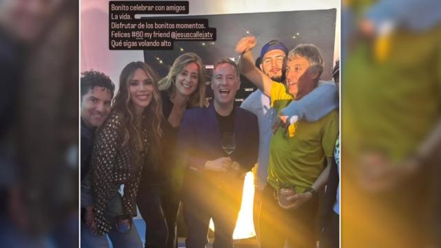 Jesús Calleja celebra su 60 cumpleaños con una fiesta por todo lo alto