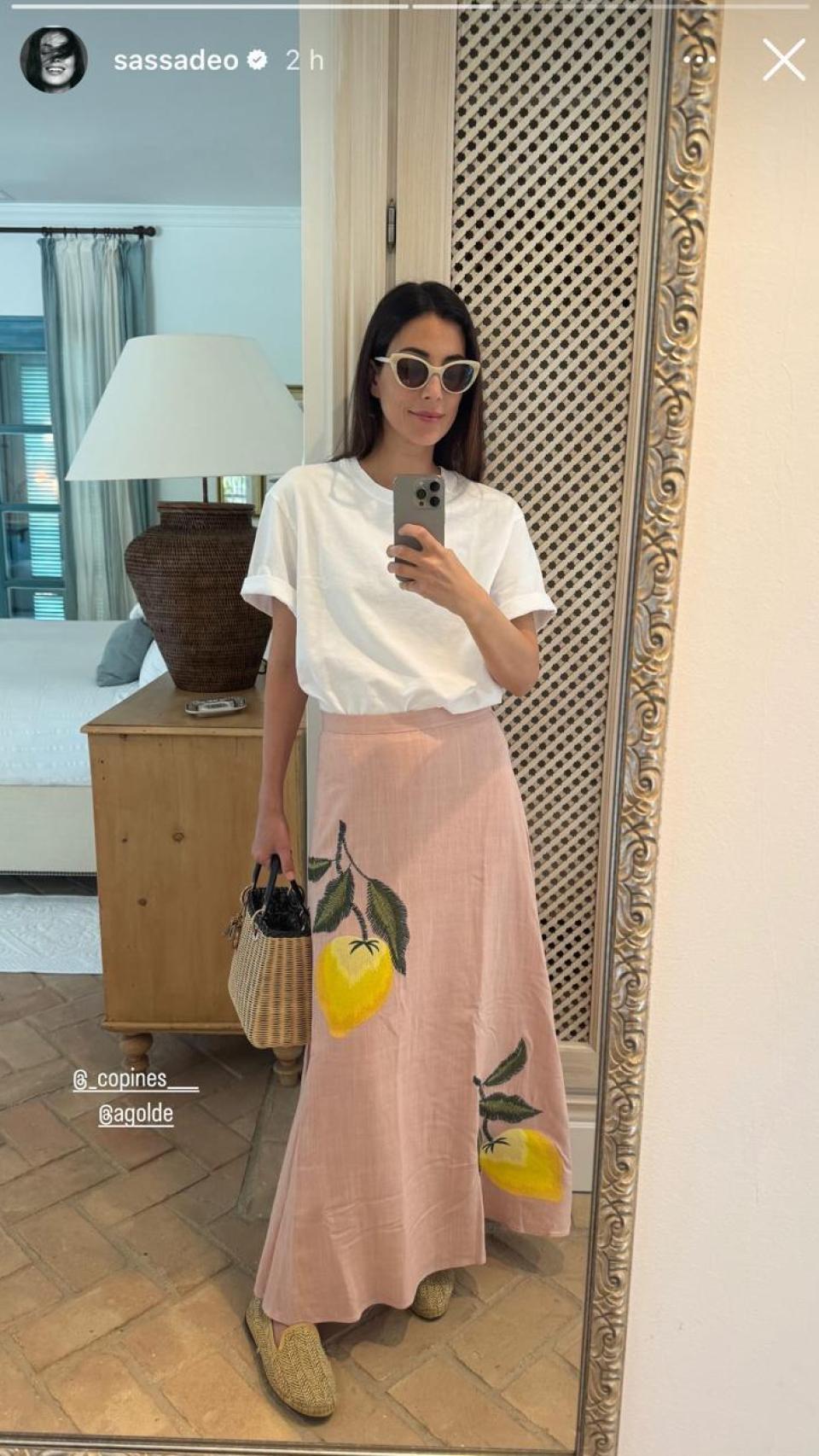 Sassa de Osma, en una imagen de redes sociales.