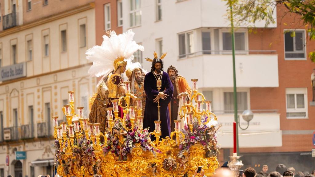 San Pablo, en su estación de penitencia de Lunes Santo 2025