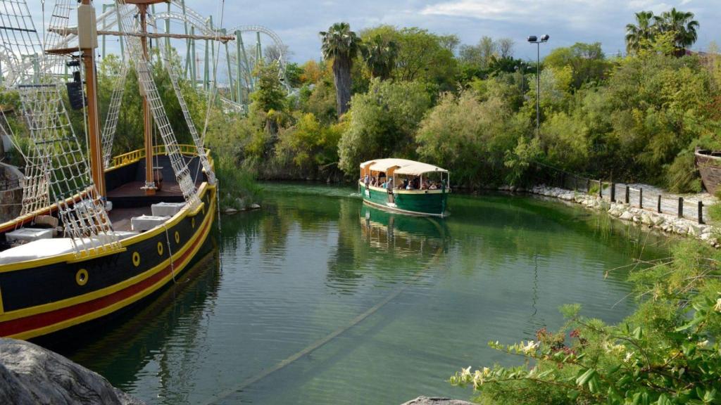 Una de las atracciones de Isla Mágica.