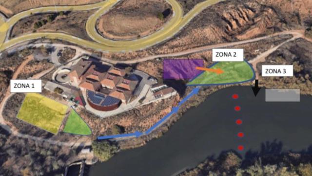 El embarcadero de piraguas de Toledo tendrá 3 zonas diferenciadas y se ubicará en el Salto del Caballo.