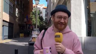 Manuel Burque durante una de sus colaboraciones con la Cadena SER.