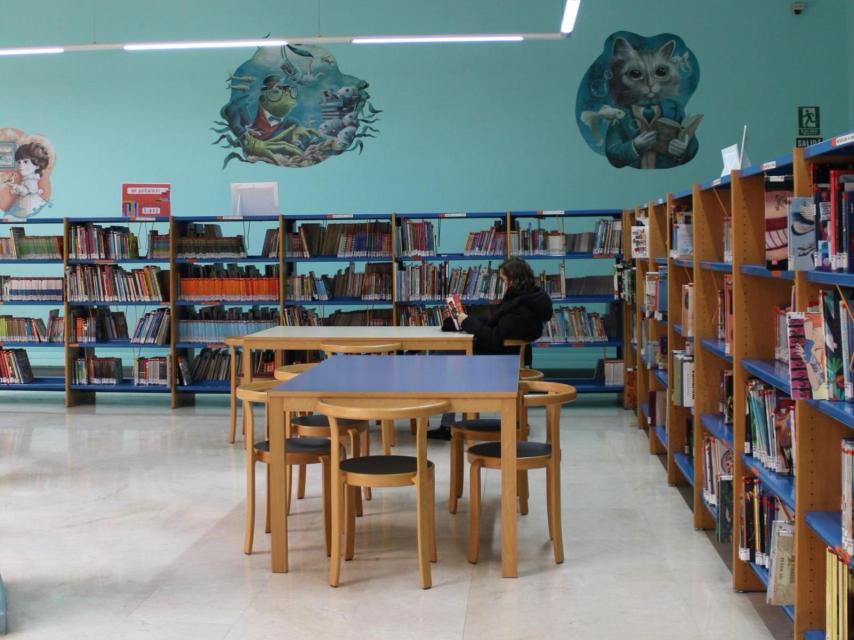 Biblioteca de San Nicolás con las ilustraciones de Sonia