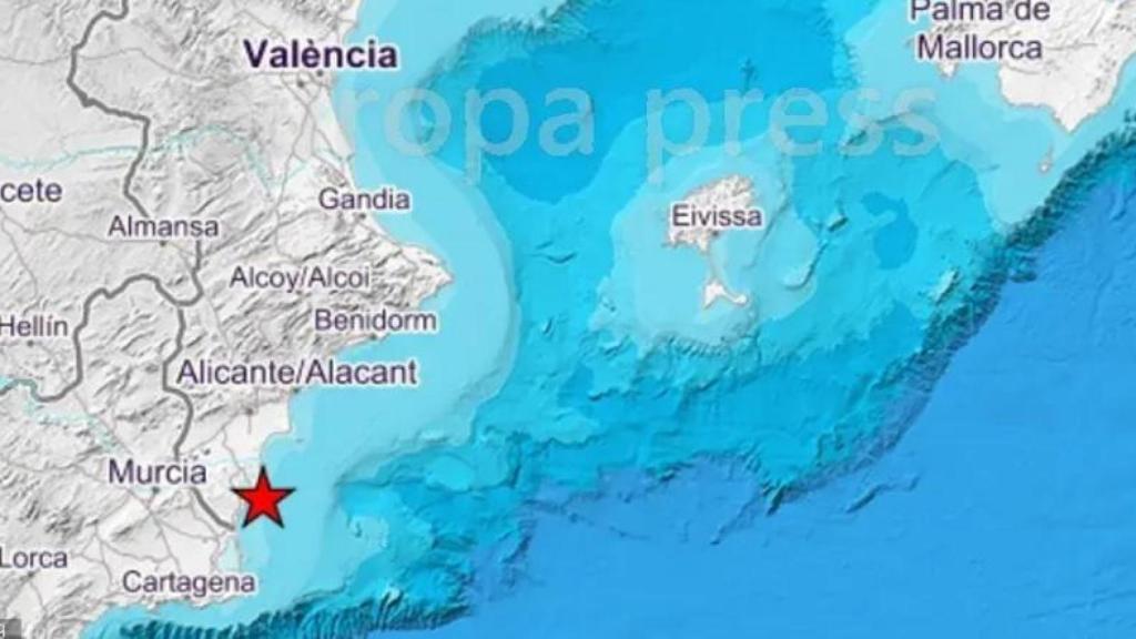 Seísmo cerca de la costa de Torrevieja. Ignacio Cumellas
