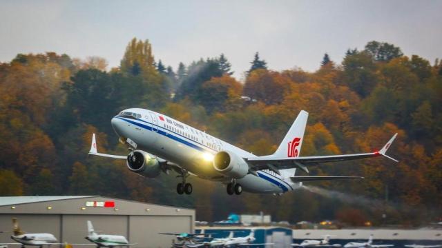 Avión de Air China fabricado por Boeing.