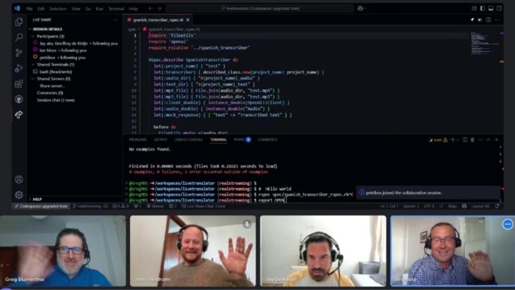 Una sesión de trabajo en el proyecto 'Boquercom'.