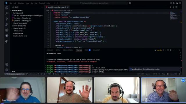 Una sesión de trabajo en el proyecto 'Boquercom'.