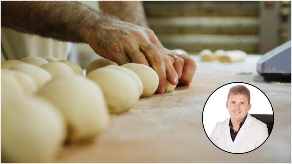Un panadero y el cirujano cardiovascular Óscar Merino.