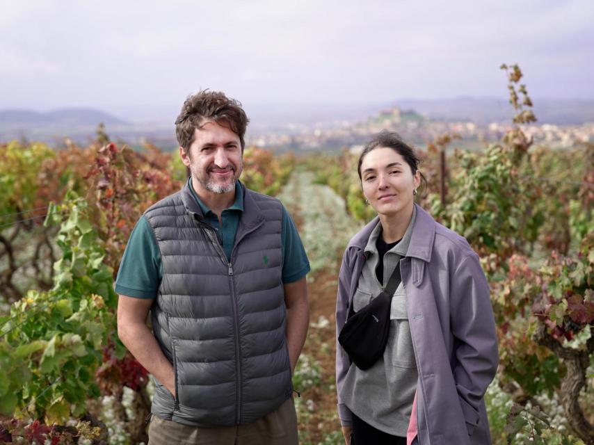 José Ramón Urtasun y Adriana Oliver