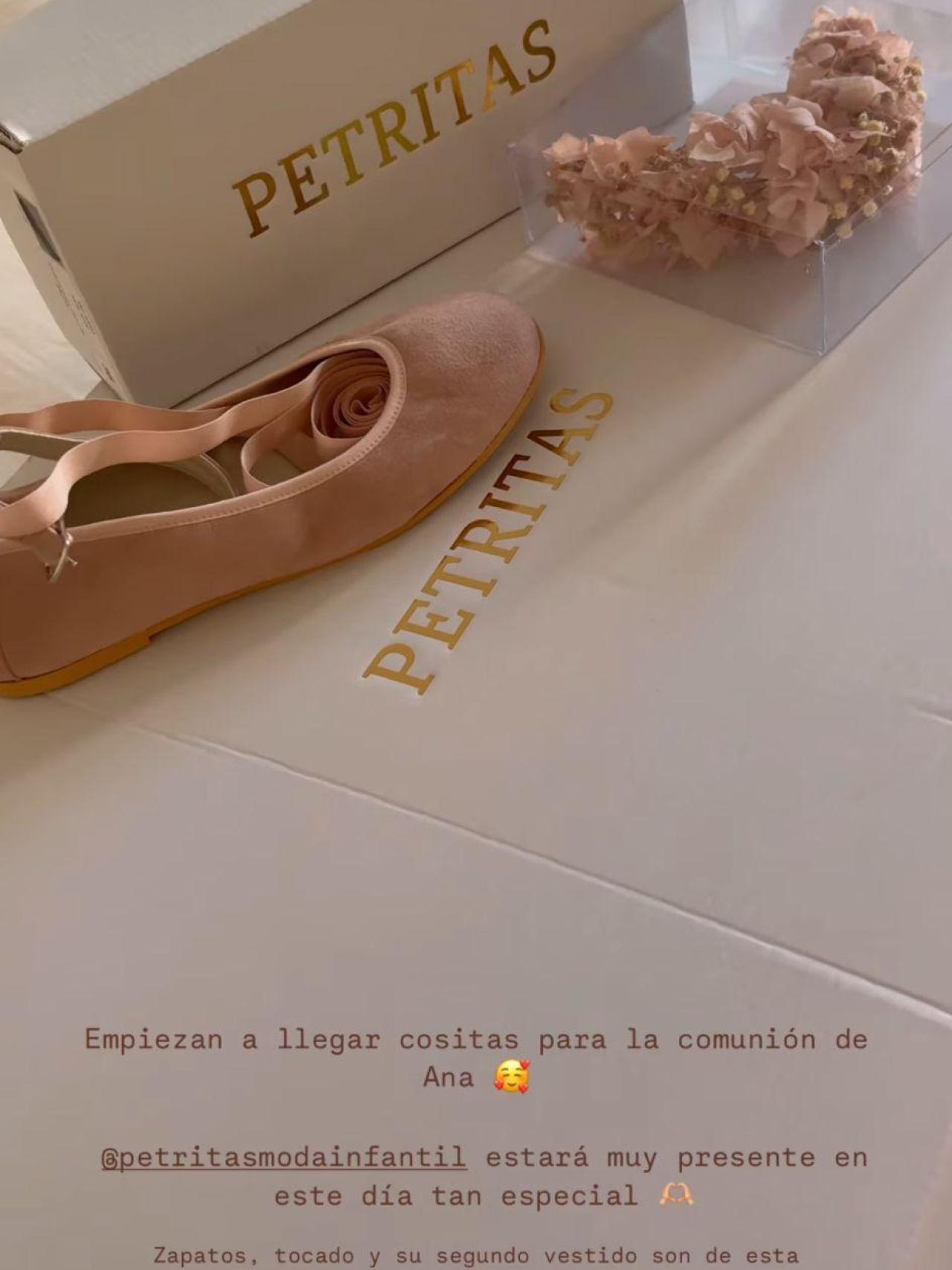 Complementos que llevara Ana en su Comunión.