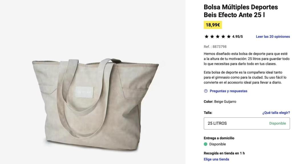 Bolsa Múltiples Deportes.