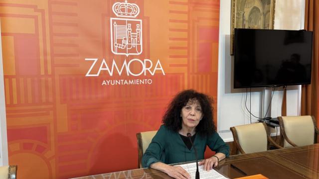 La concejala de Personal, Recursos Humanos y Diálogo Social del Ayuntamiento de Zamora, Laura Rivera