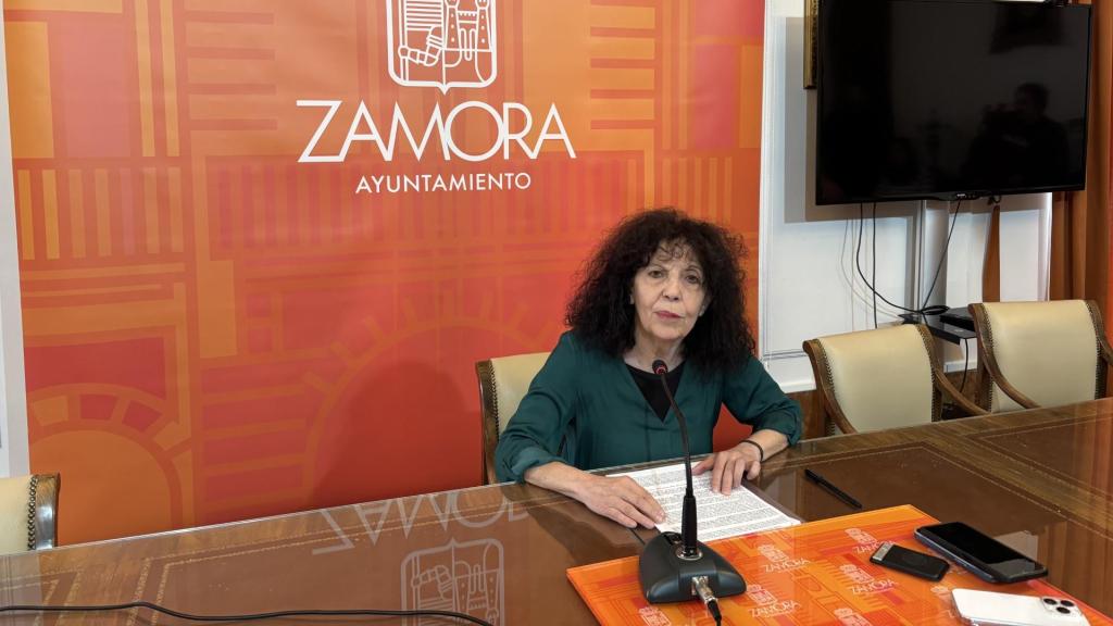 La concejala de Personal, Recursos Humanos y Diálogo Social del Ayuntamiento de Zamora, Laura Rivera