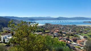 Vista de Moaña desde A Torre de Meira (Pontevedra)