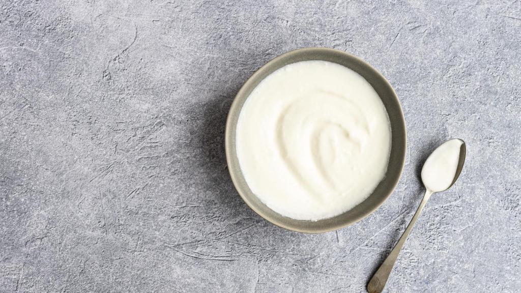 Imagen de archivo de un yogur.