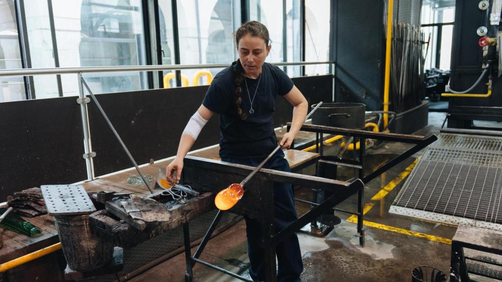 Foto de la Academia del Perfume en la Real Fábrica de Cristales de La Granja.