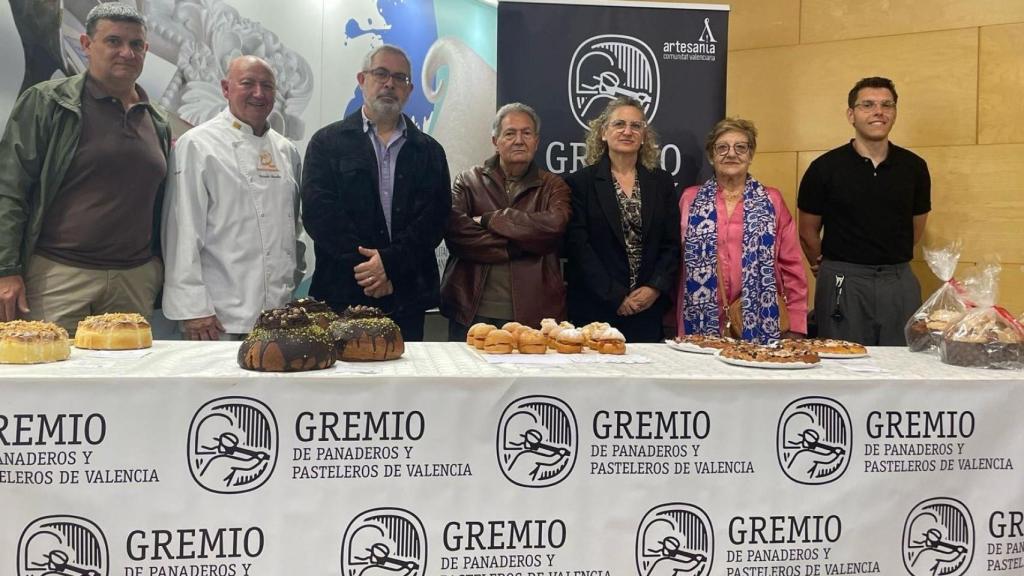 Jurado del concurso de dulces de Pascua.