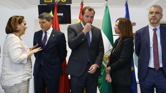 Óscar Puente y Rocío Díaz, en una imagen de archivo en Granada.