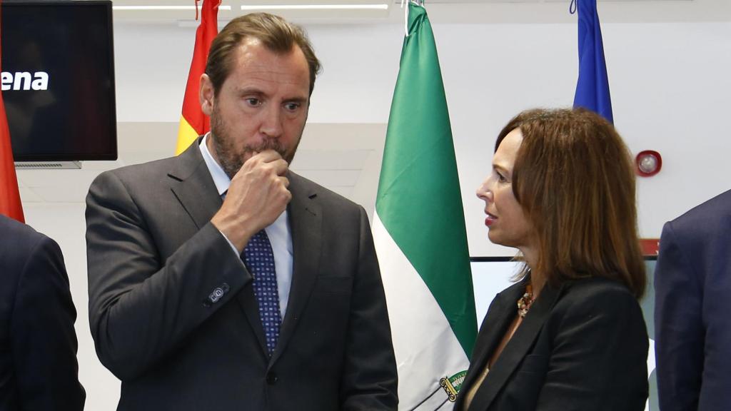 Óscar Puente y Rocío Díaz, en una imagen de archivo en Granada.