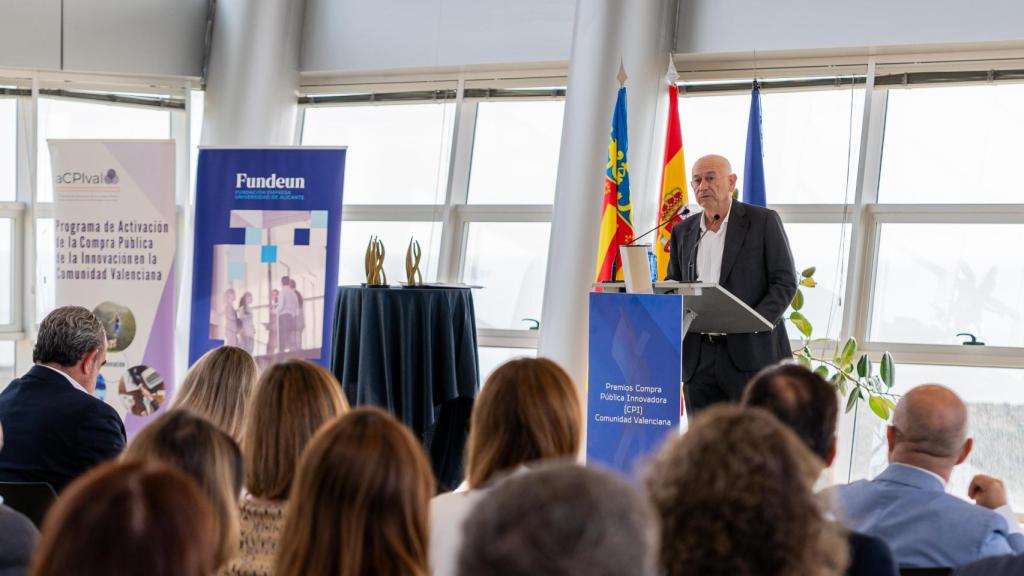 La entrega de los premios a la Compra Pública Innovadora otorgados por Fundeun el pasado septiembre.