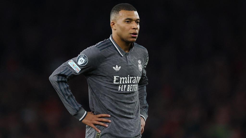 Kylian Mbappé, tras el partido contra el Arsenal.