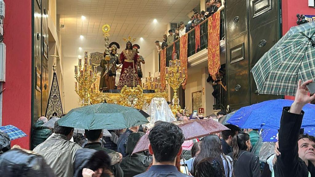 Una imagen de la casa de hermandad de la Sentencia.