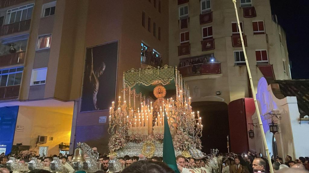 María Santísima de Nueva Esperanza ya está fuera de Zamarrilla.