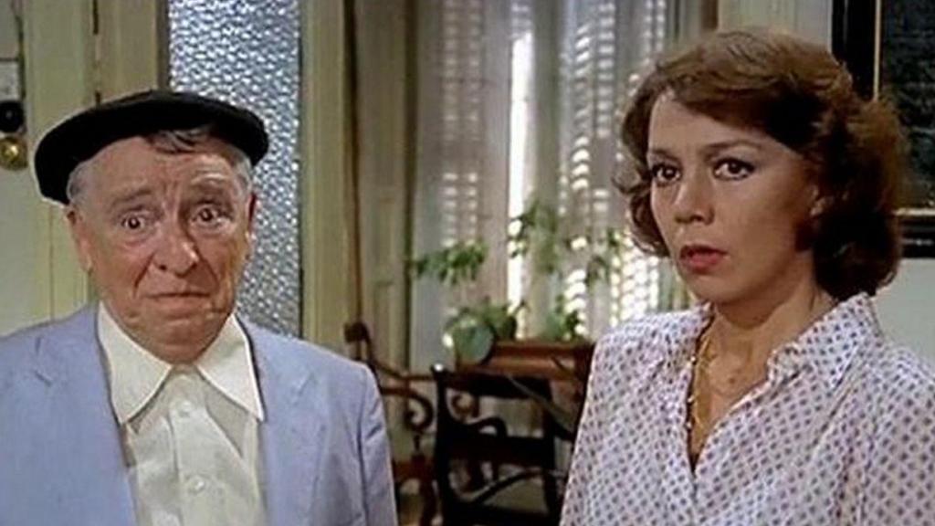Escena de la película de Paco Martínez Soria 'Es peligroso casarse a los 60'.