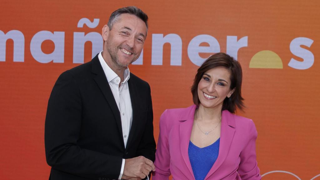 Javier Ruiz y Adela González presentarán el nuevo 'Mañaneros' a partir del próximo lunes 21.