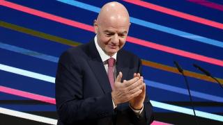 Gianni Infantino, durante el 49º Congreso Ordinario de la UEFA