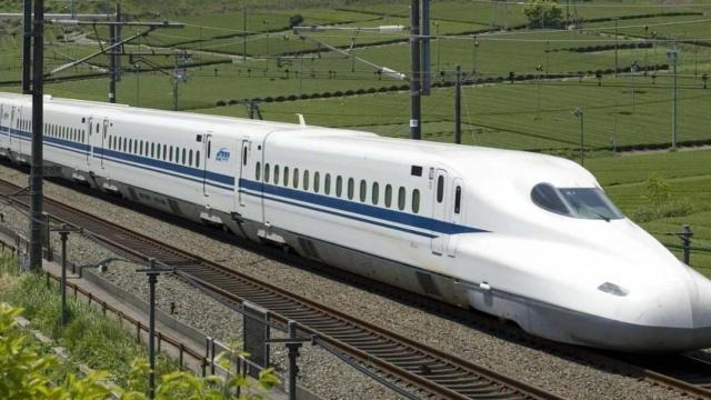 Recreación de la línea de alta velocidad Dallas-Houston.