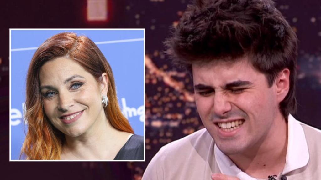 Leire Martínez y Martin Urrutia, en un fotomontaje realizado por BLUPER.