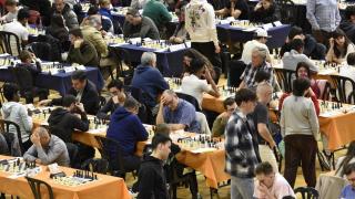 La sala en la que compiten los jugadores durante la pasada edición en Sant Vicent del Raspeig.