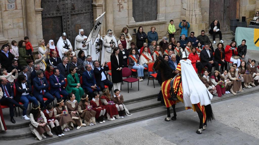 Recreación del Vencimiento del Dragón en Alcañiz