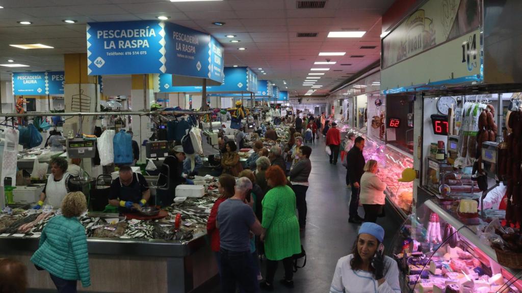Mercado de O Calvario, en Vigo