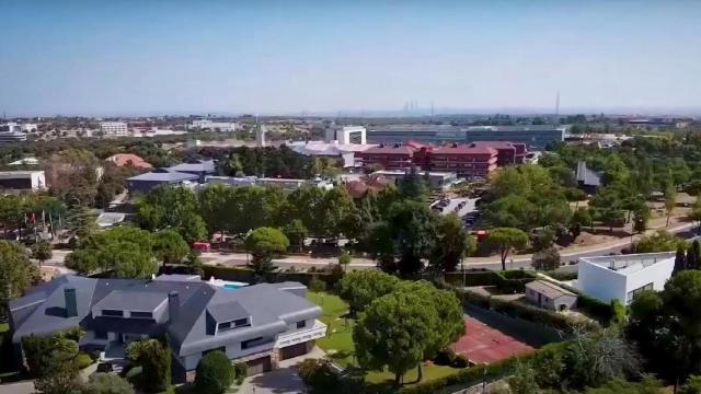 Vista de la urbanización Montepríncipe, en Madrid.