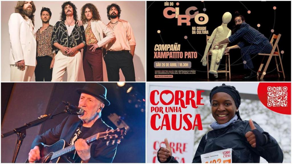 Qué hacer en este fin de semana en Santiago de Compostela: conciertos, fiestas, carreras y más