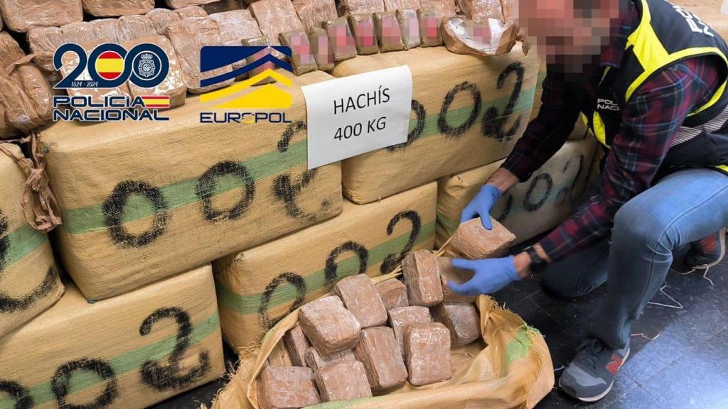 400 kilos de hachís interceptados esta semana en un go fast.